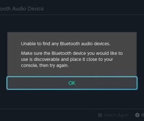 6. Nintendo Switch kon geen Bluetooth-apparaten vinden