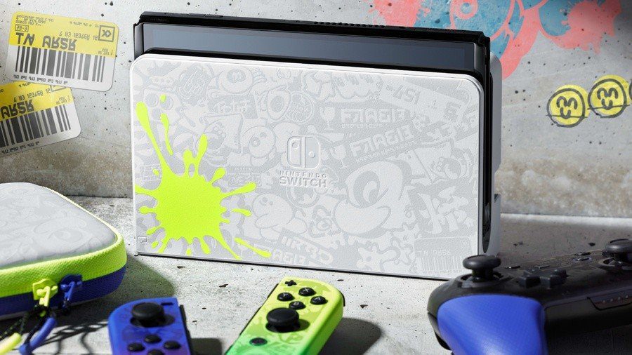 Nintendo Switch OLED Splatoon 3 speciale editie